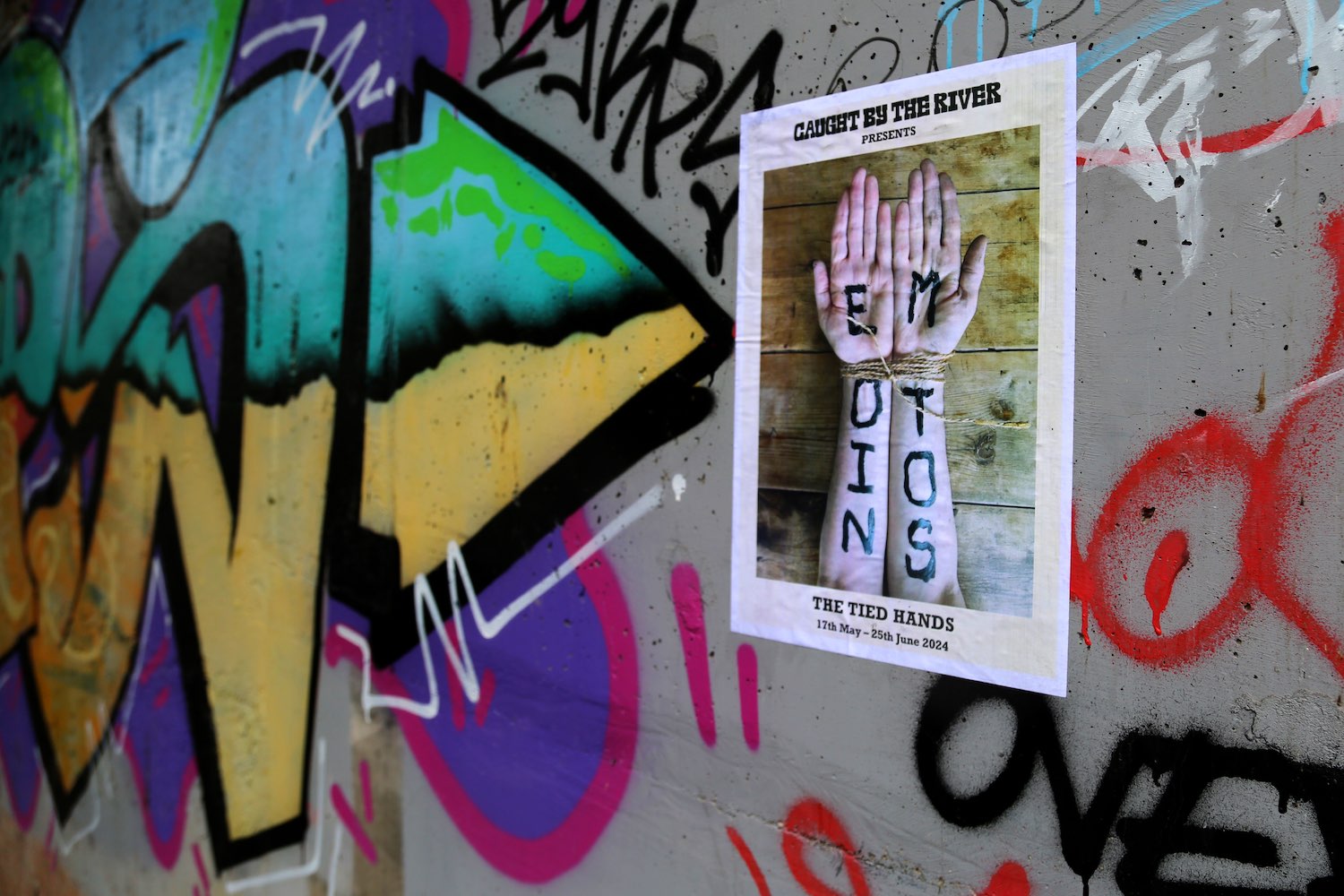 The Tied Hands Poster in the wild