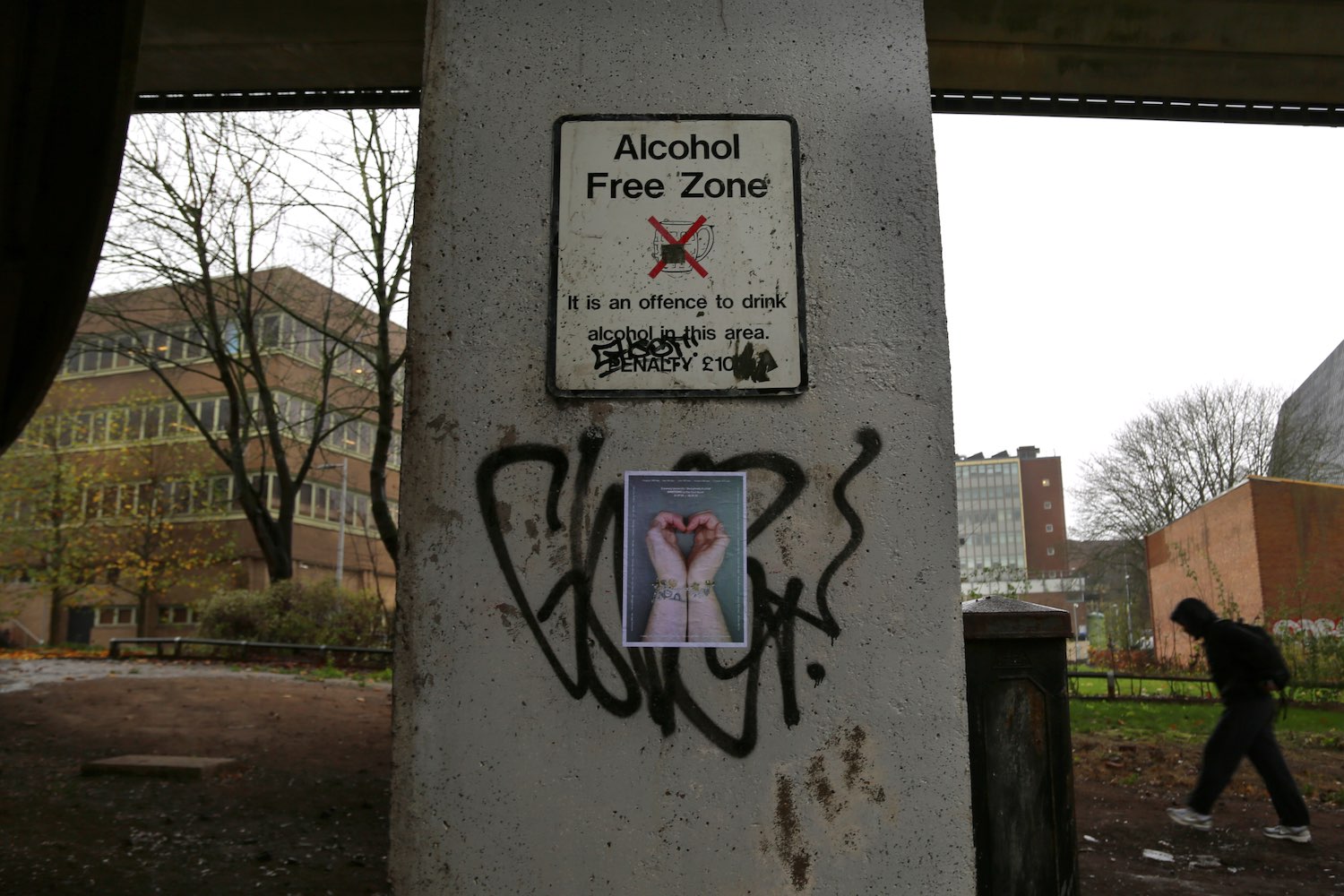 The Tied Hands Poster in the wild