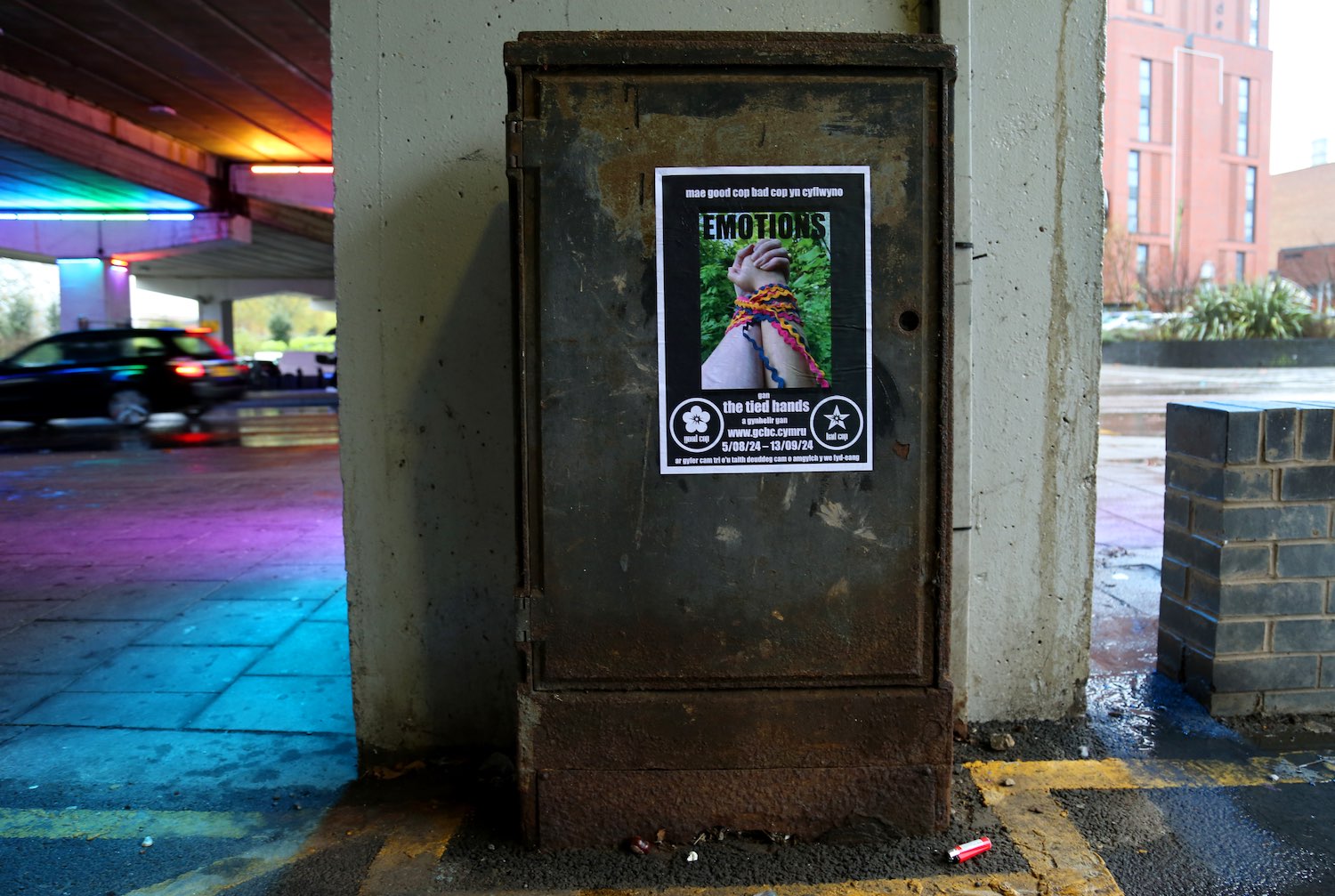 The Tied Hands Poster in the wild