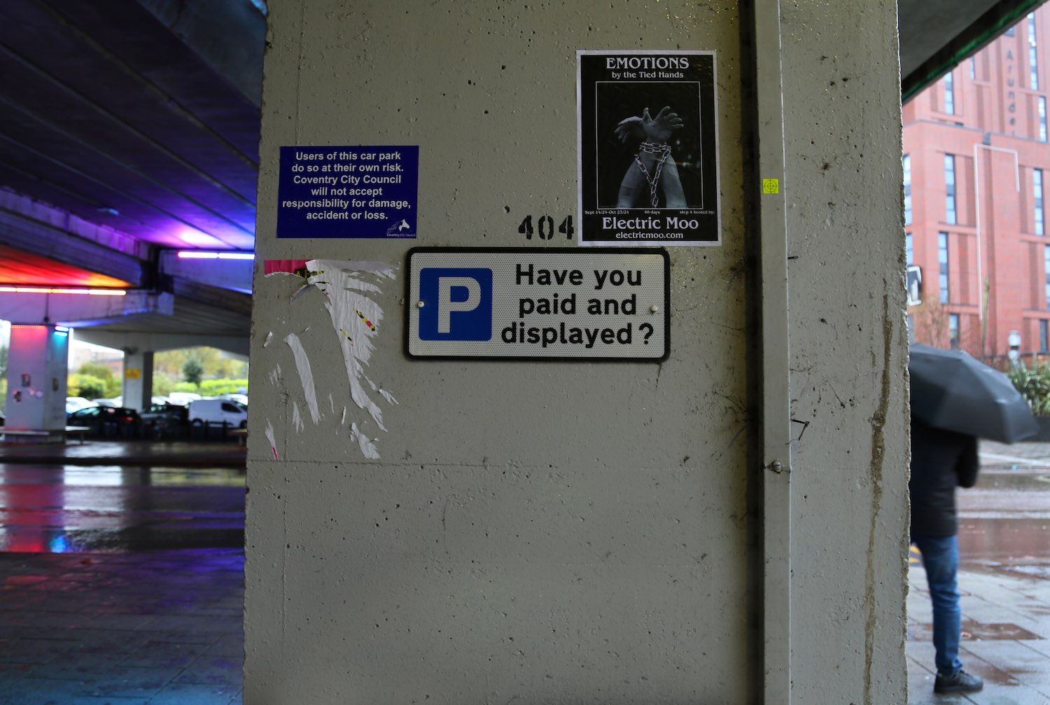 The Tied Hands Poster in the wild