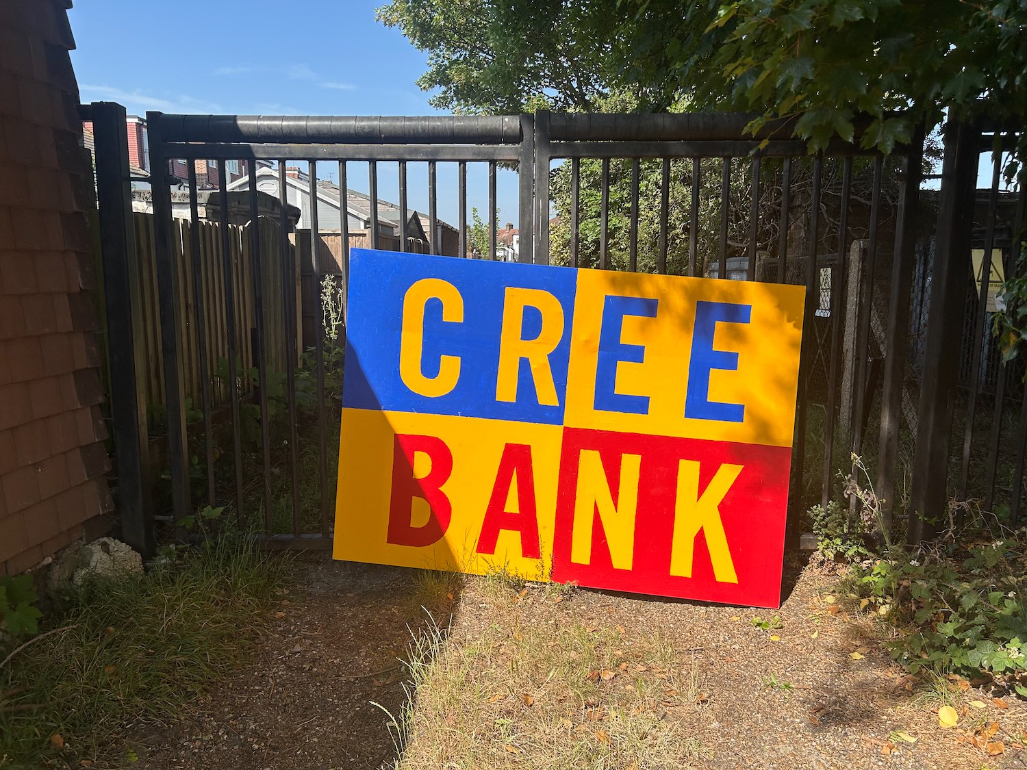 CREE BANK CANVAS in Suburban North London