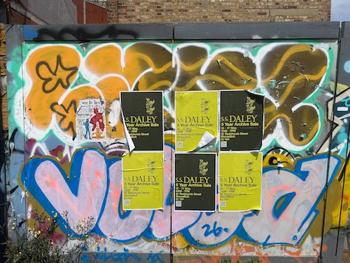 Graffiti on wall