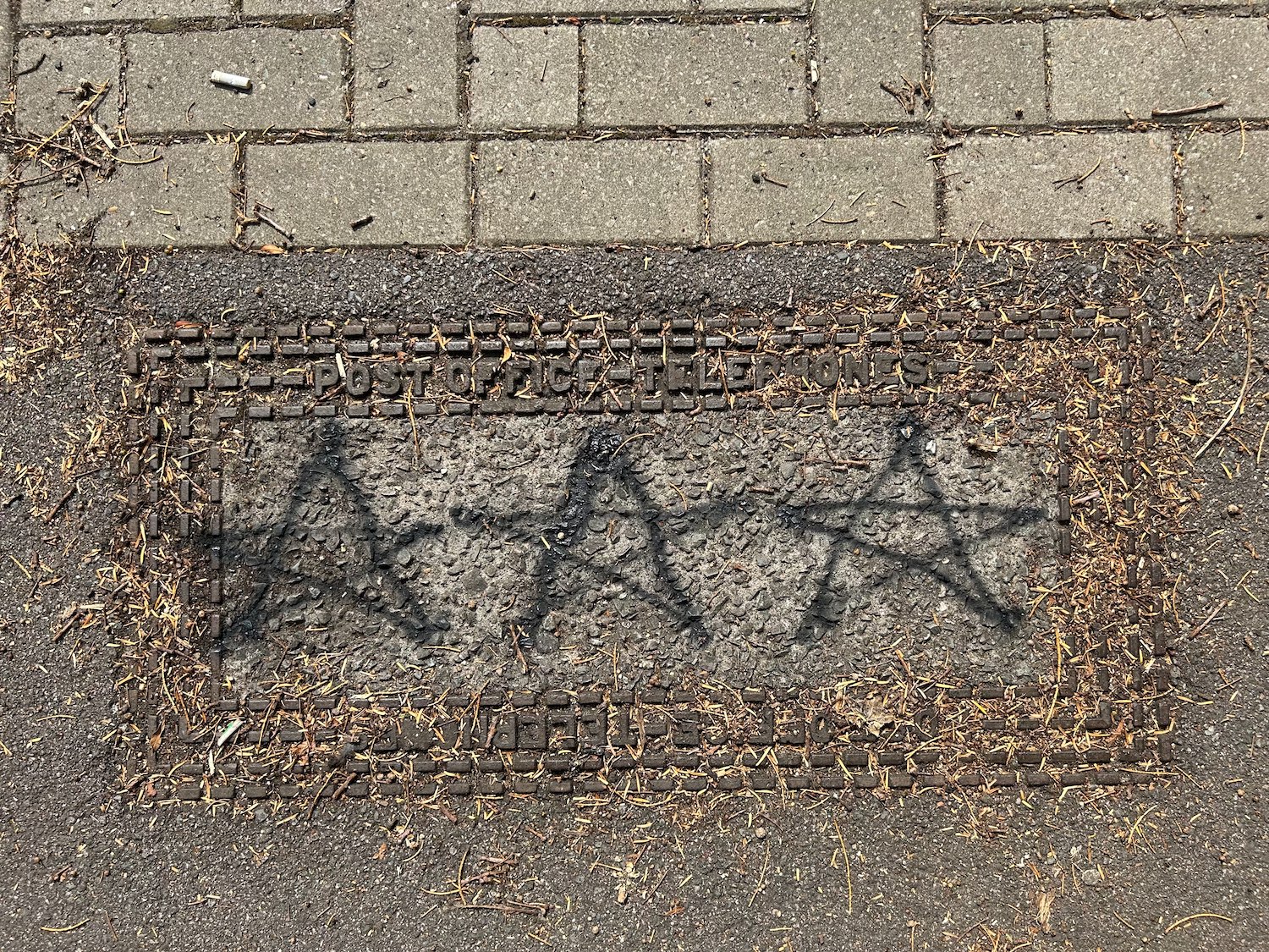 Three Stars on a Pavement