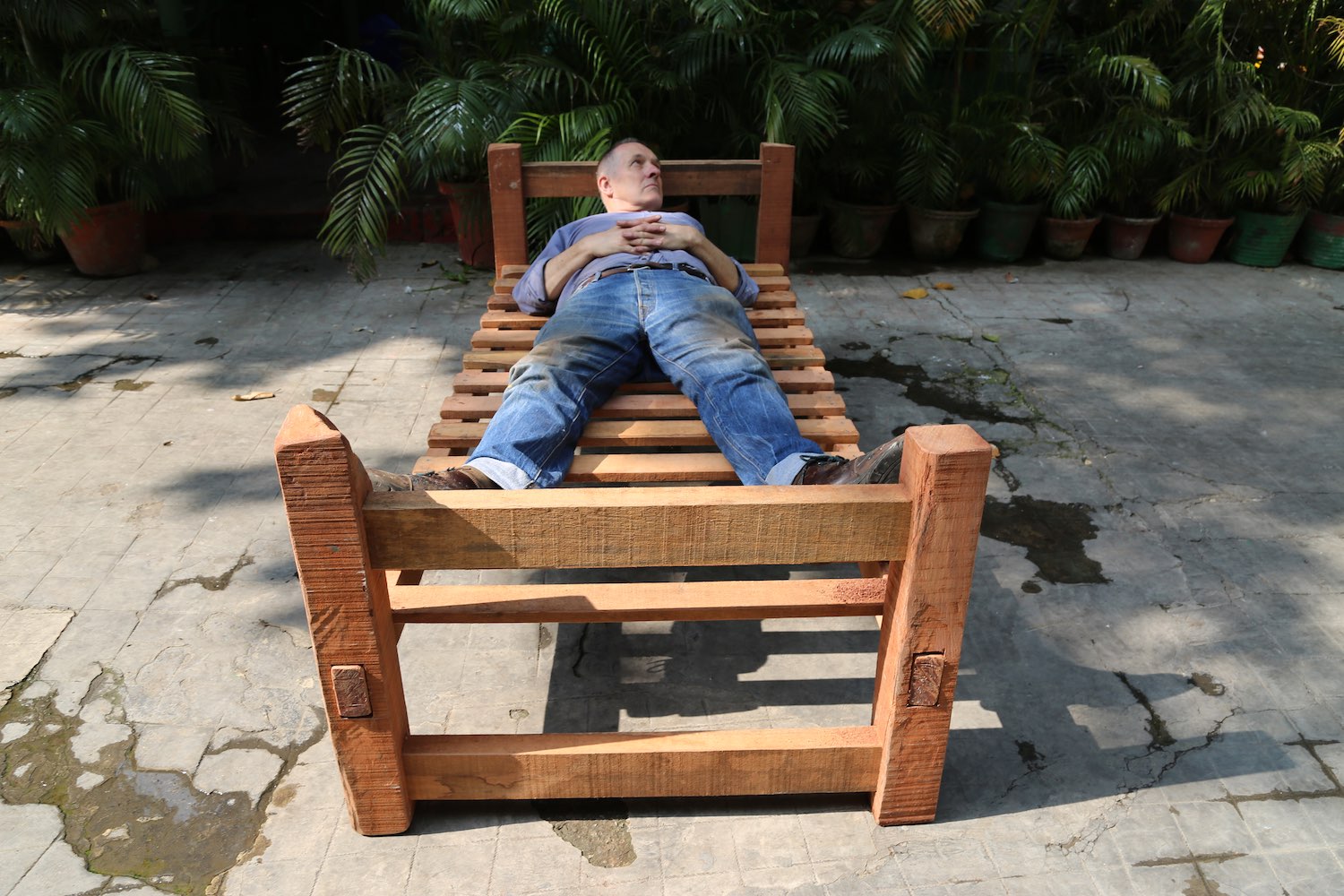 The Man Who Built His Bed