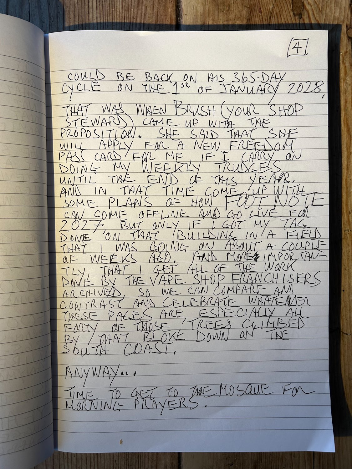 “written