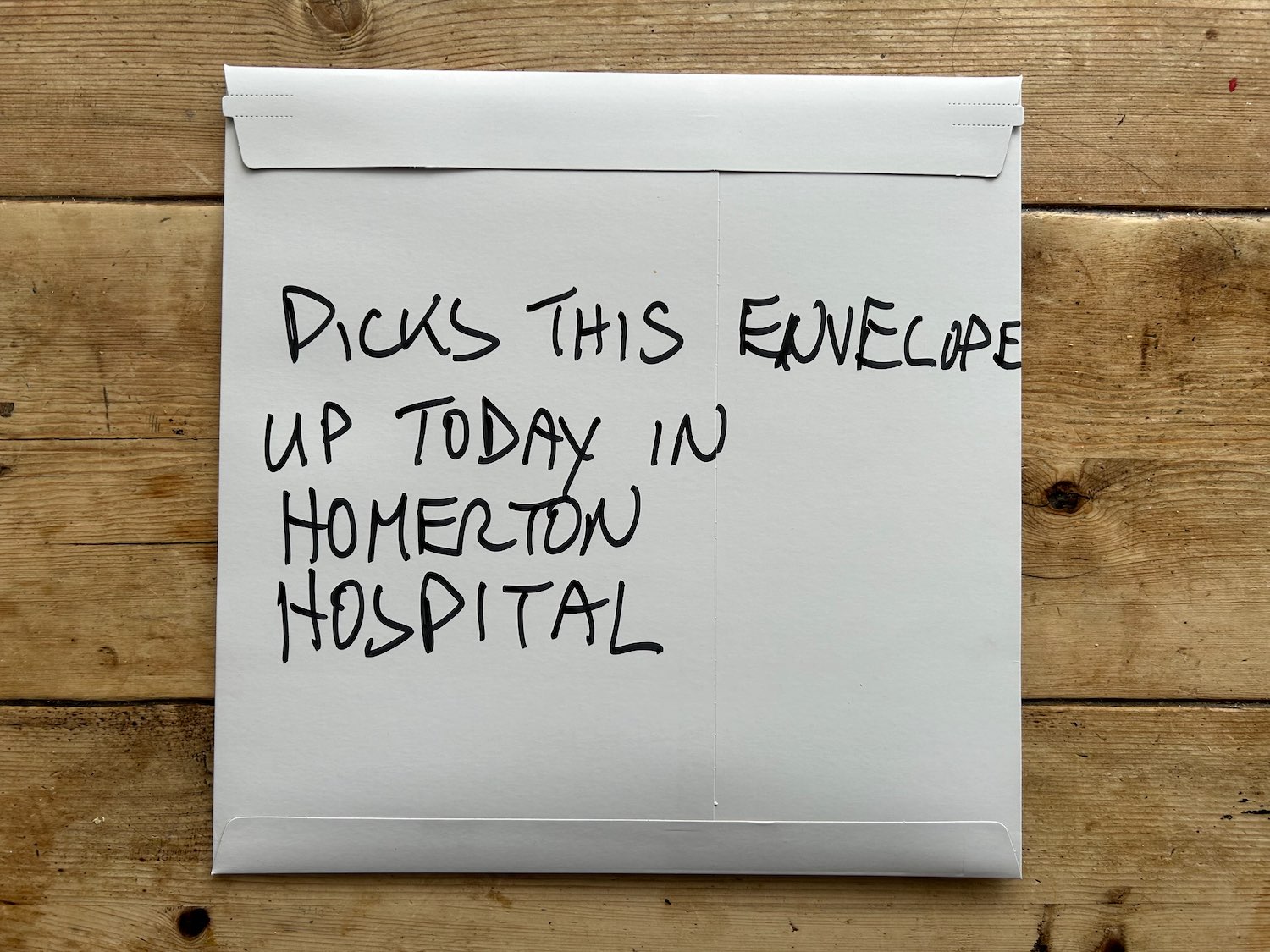 Envelope with record