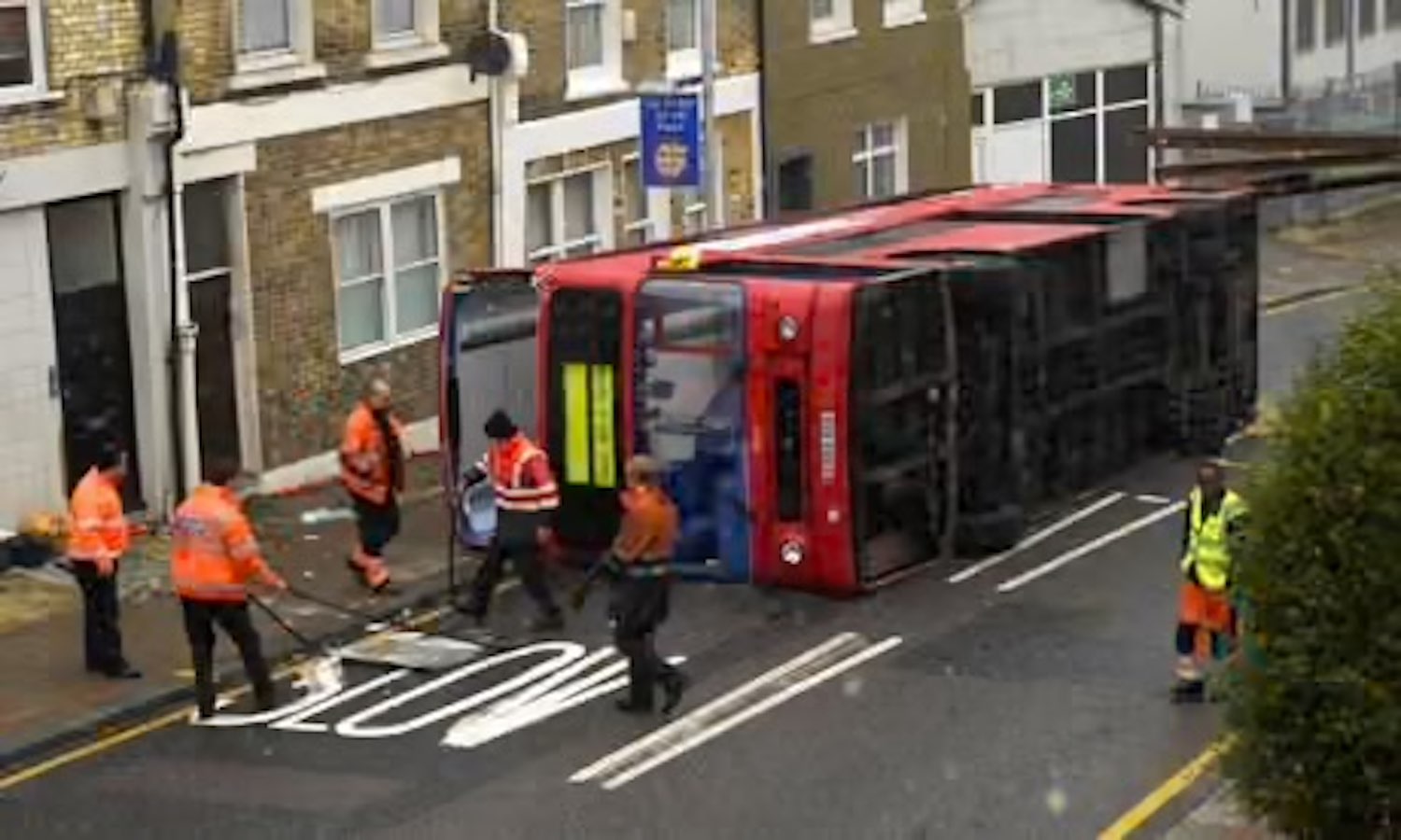 London Bus Capsize
